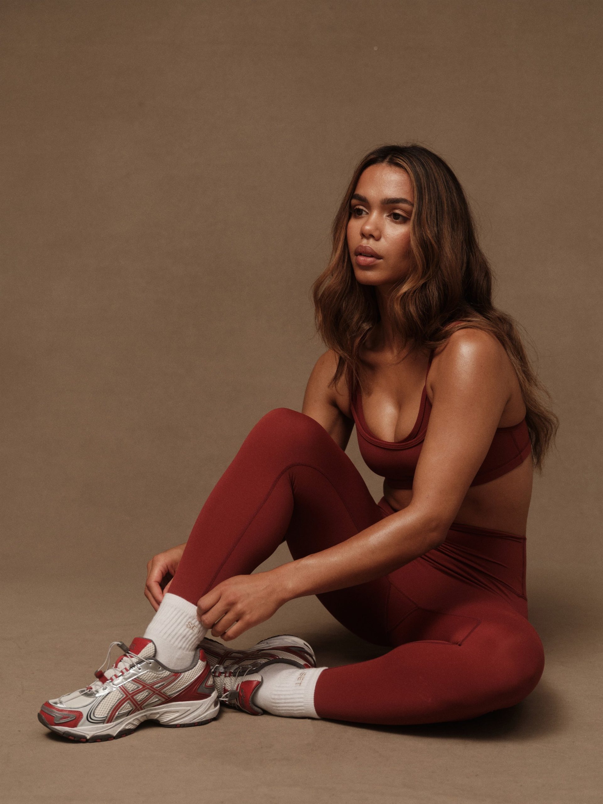 BREATHE HIGH-RISE LEGGINGS - SNAPPER - Image 2