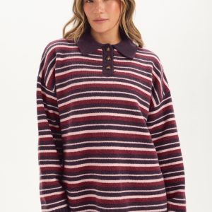 STUDIO KNIT STUDIO KNIT ALEX POLO - POPPY