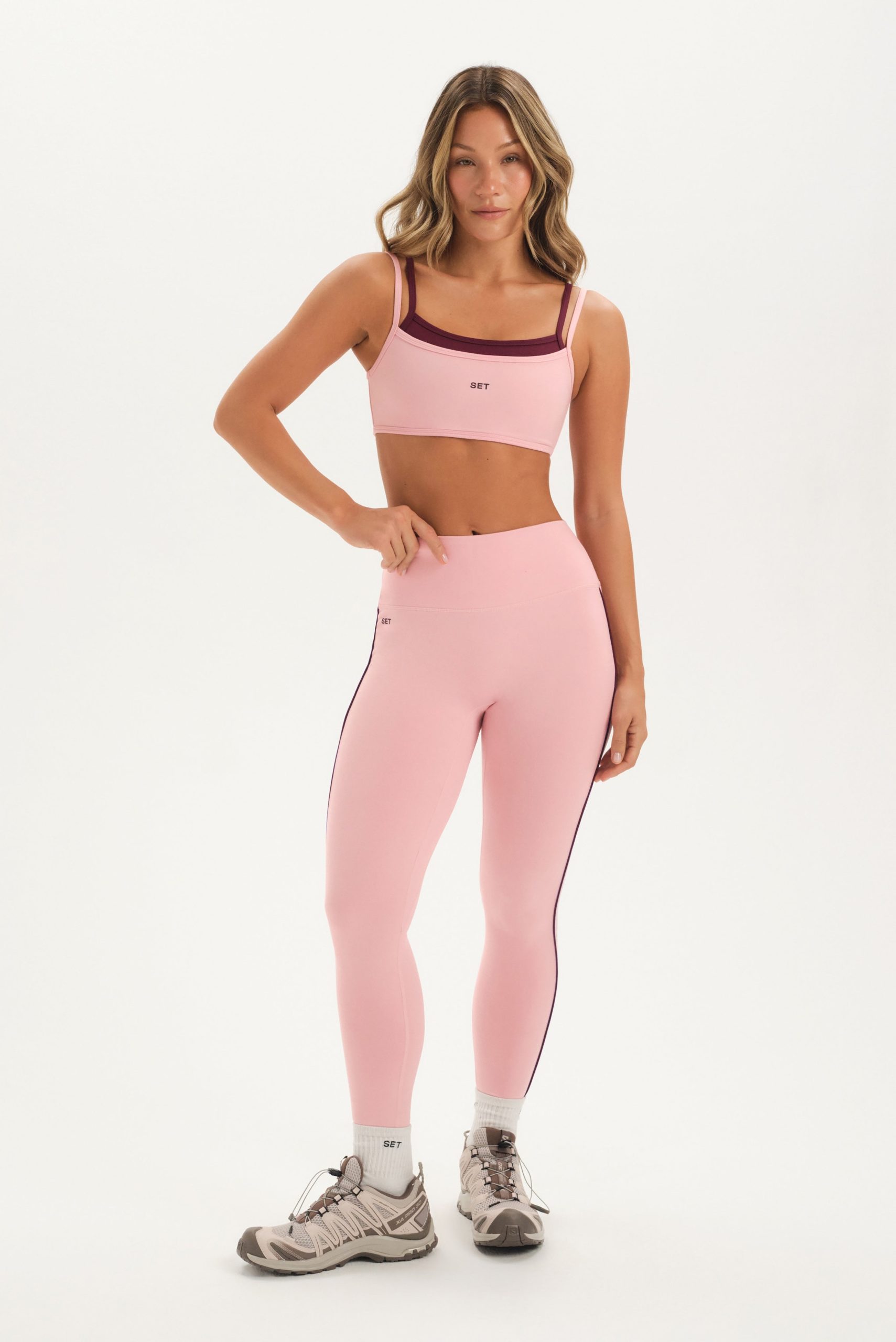 FORMCLOUD® CLOUD PIPE HIGH-RISE LEGGINGS - GARNET - Image 3