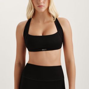 FORMCLOUD® CLOUD CROSSBACK BRA - ONYX