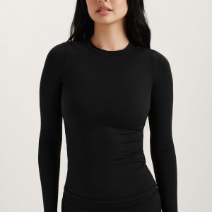 BREATHE LONG SLEEVE - ONYX