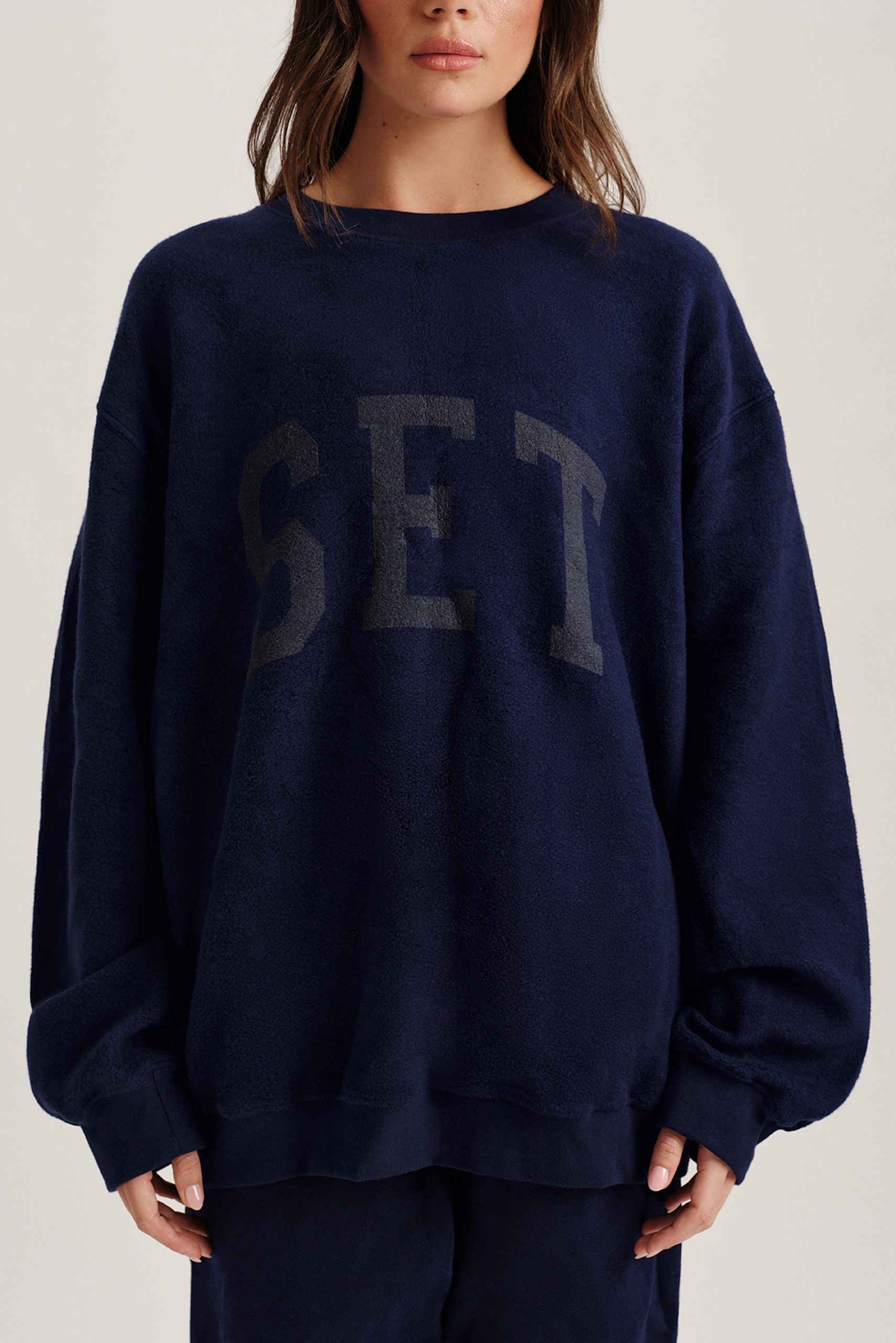 MIDWEIGHT SWEATS REVERSE SET CREWNECK - TETHER - Image 5