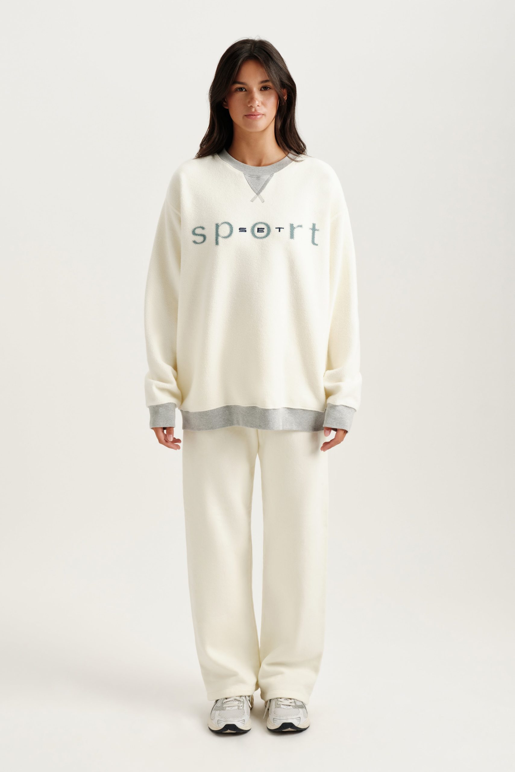 MIDWEIGHT SWEATS STAPLE VINTAGE CREWNECK - WORN - Image 3