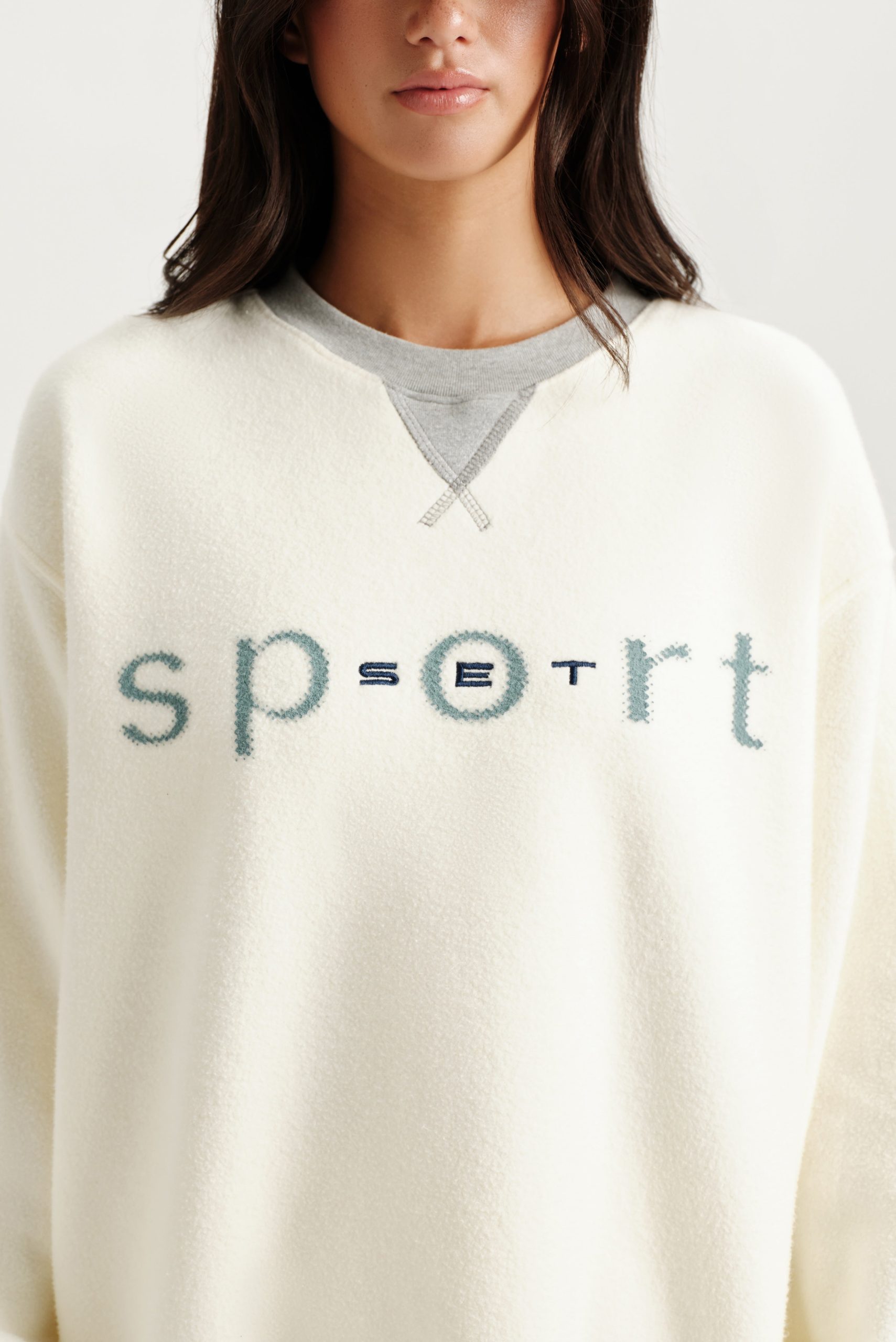 MIDWEIGHT SWEATS STAPLE VINTAGE CREWNECK - WORN - Image 5