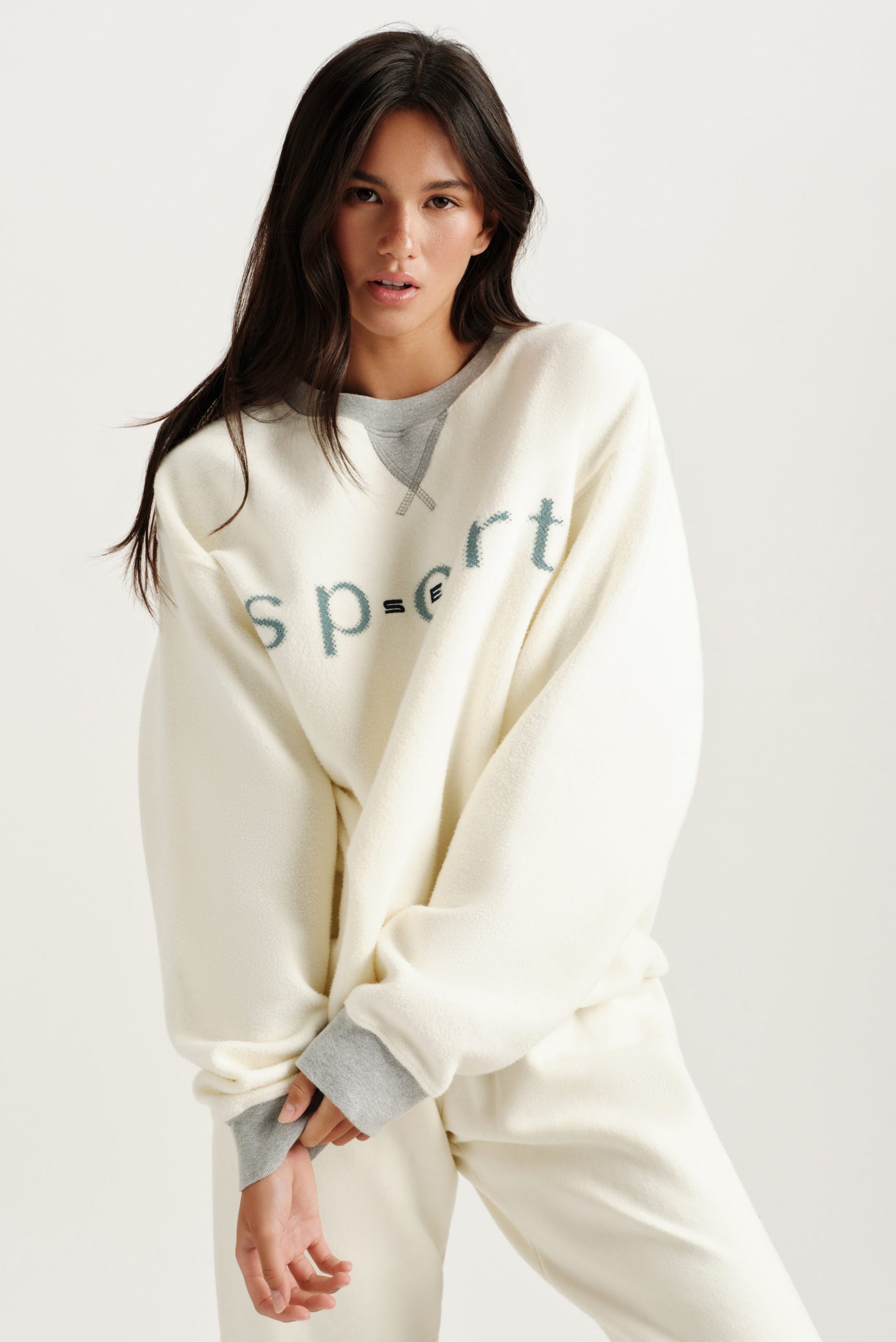 MIDWEIGHT SWEATS STAPLE VINTAGE CREWNECK - WORN - Image 2