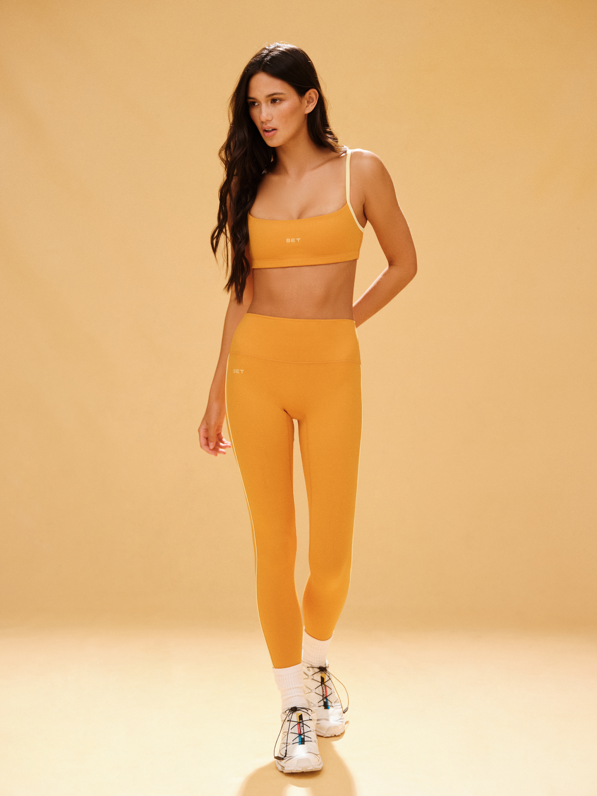 FORMCLOUD® CLOUD PIPE LEGGINGS - ORANGE SODA - Image 2