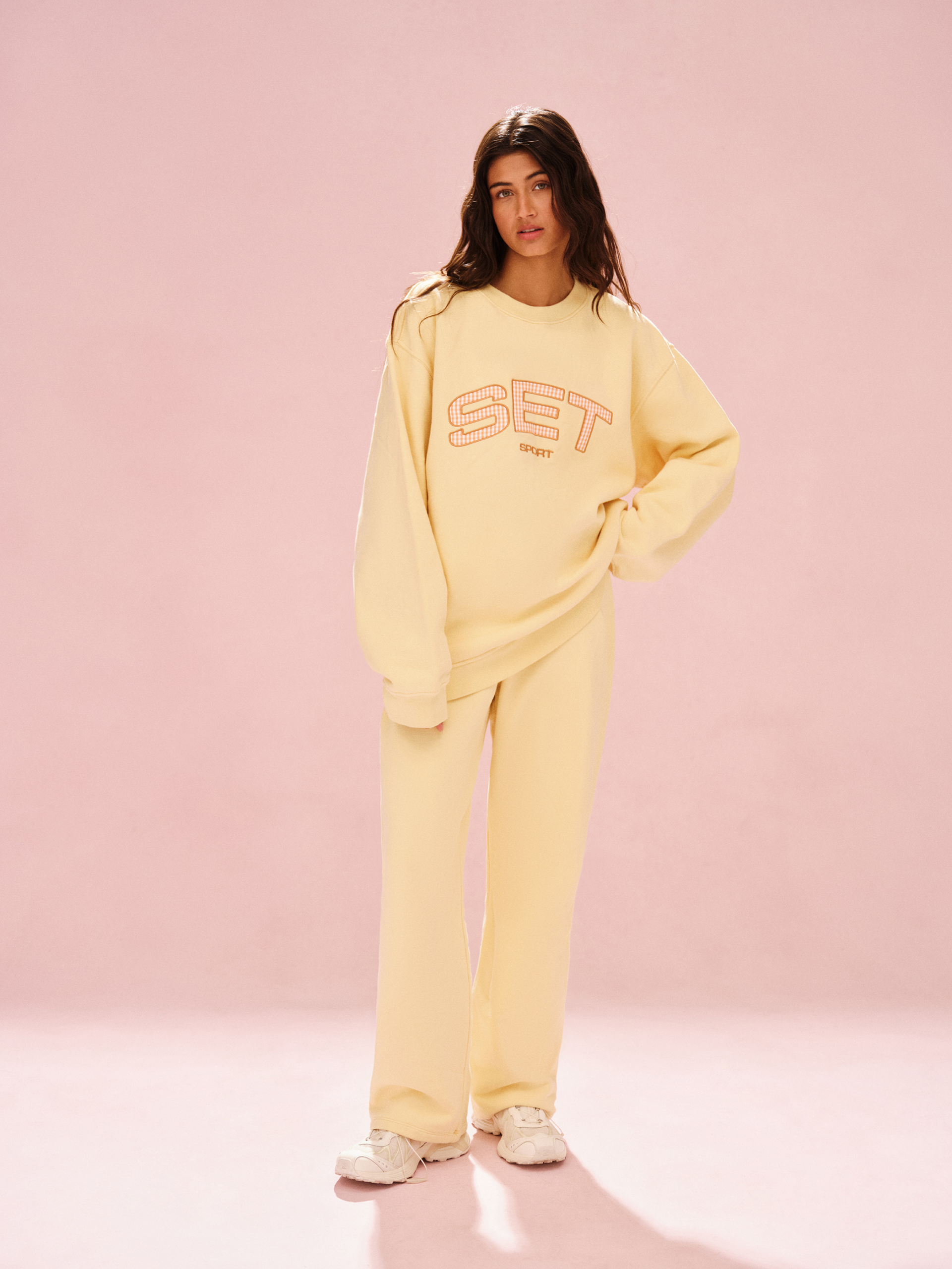 MIDWEIGHT SWEATS STAPLE SET CREWNECK - ORANGE SODA - Image 2