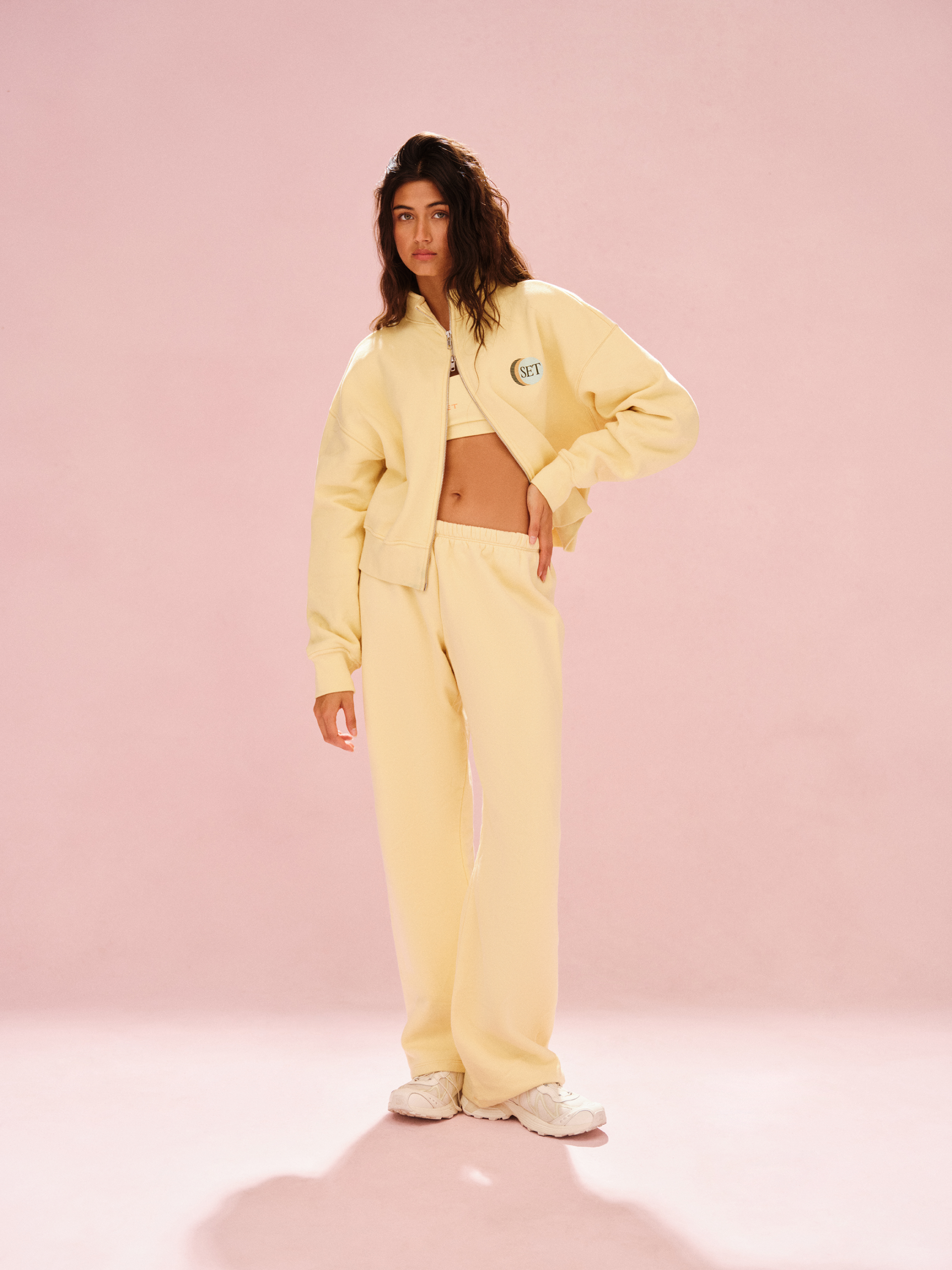 MIDWEIGHT SWEATS STAPLE STRAIGHT LEG SWEATPANTS - ORANGE SODA - Image 3